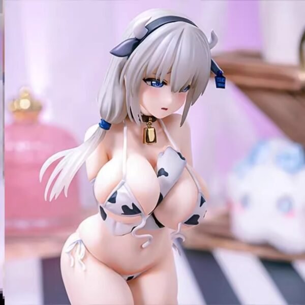 Uzaki Schoolgirl Wants To Play GK Cow Figure - Image 2