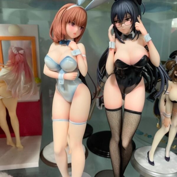 Black Bunny Aoi & White Bunny Summer Bud Figure - Image 2