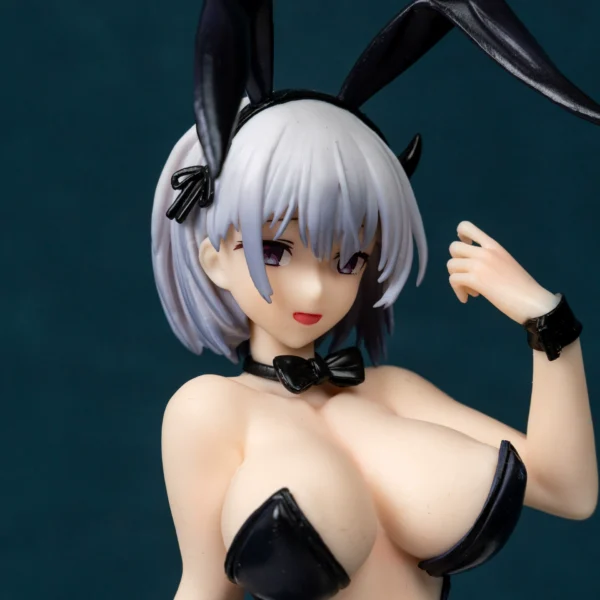 Cute Kneeling Bunny Girl Anime Figurine - Image 2