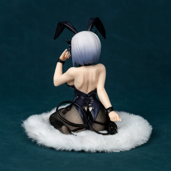 Cute Kneeling Bunny Girl Anime Figurine - Image 4